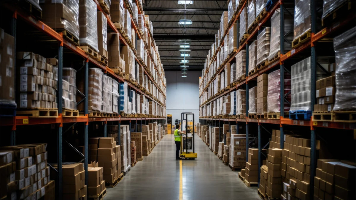 Warehouse logistics facility